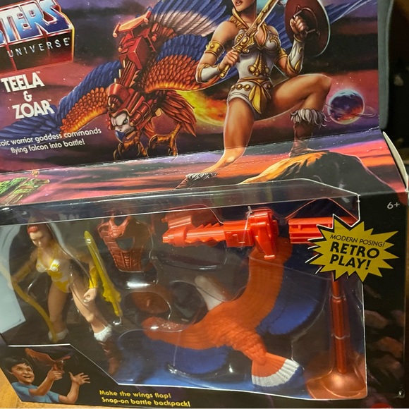 🔥 Teela & Zoar He-Man Masters Of The Universe Origins MOTU Action Figures 🔥 - Picture 12 of 12